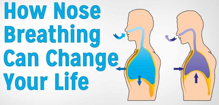 mouth breathing vs nose breathing